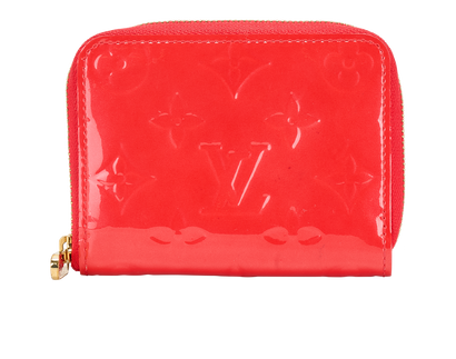 Louis Vuitton Zippy Coin Purse, &pound;220, Accessories, Pink, Patent Leather, Front view